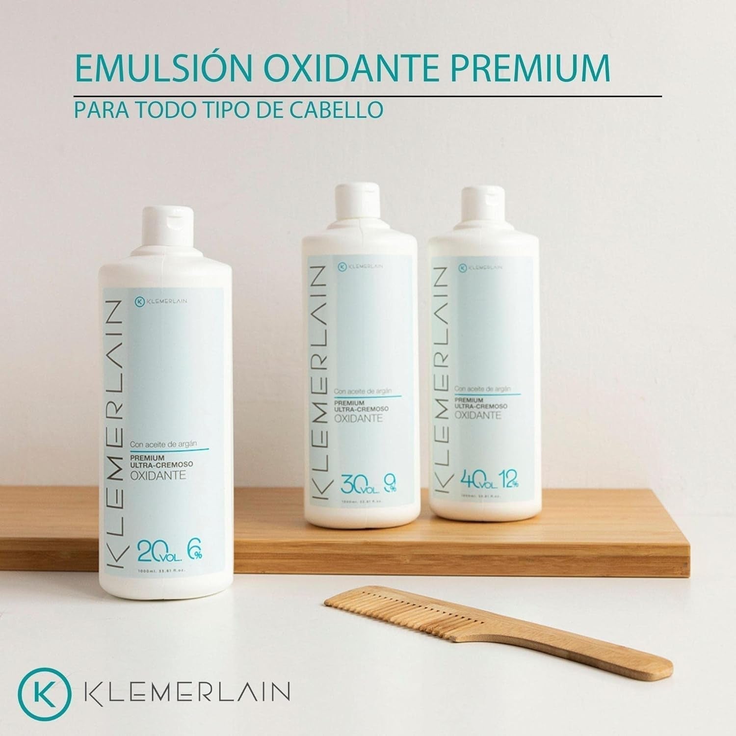 Crème capillaire à l'oxygène. Oxydant capillaire ultra-crème. Teinture capillaire permanente. végétalien. Teinture capillaire - 1000 ml (20 vol., 6%) Teinture capillaire Naty Shop