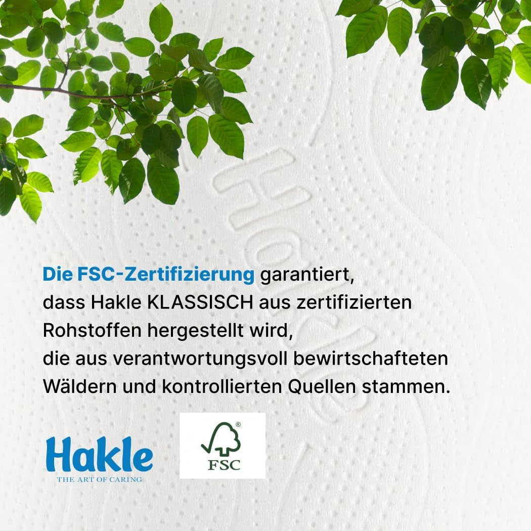 Hakle Traumweich Papier toilette – 16 rouleaux, nettoyage doux pour le bien-être (lot de 2)