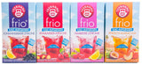 Teekanne Frio pack de 4, cerise rhubarbe, citron groseille, citron framboise, pêche passion (4 x 45 g)