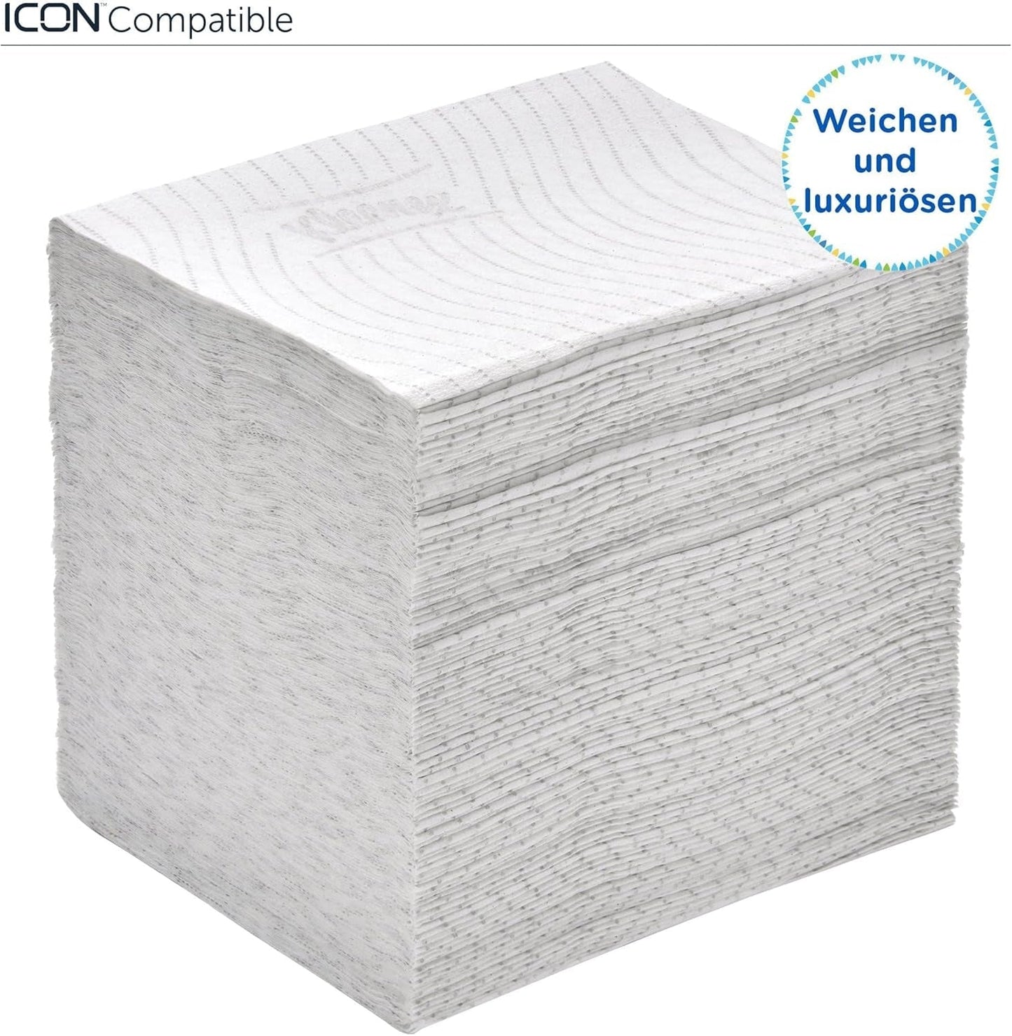 Kleenex Papier toilette à feuille unique 8408, papier toilette 2 épaisseurs en paquets en vrac, fabriqué à partir de papier certifié Fsc, 36 paquets x 200 feuilles (7 200 feuilles)