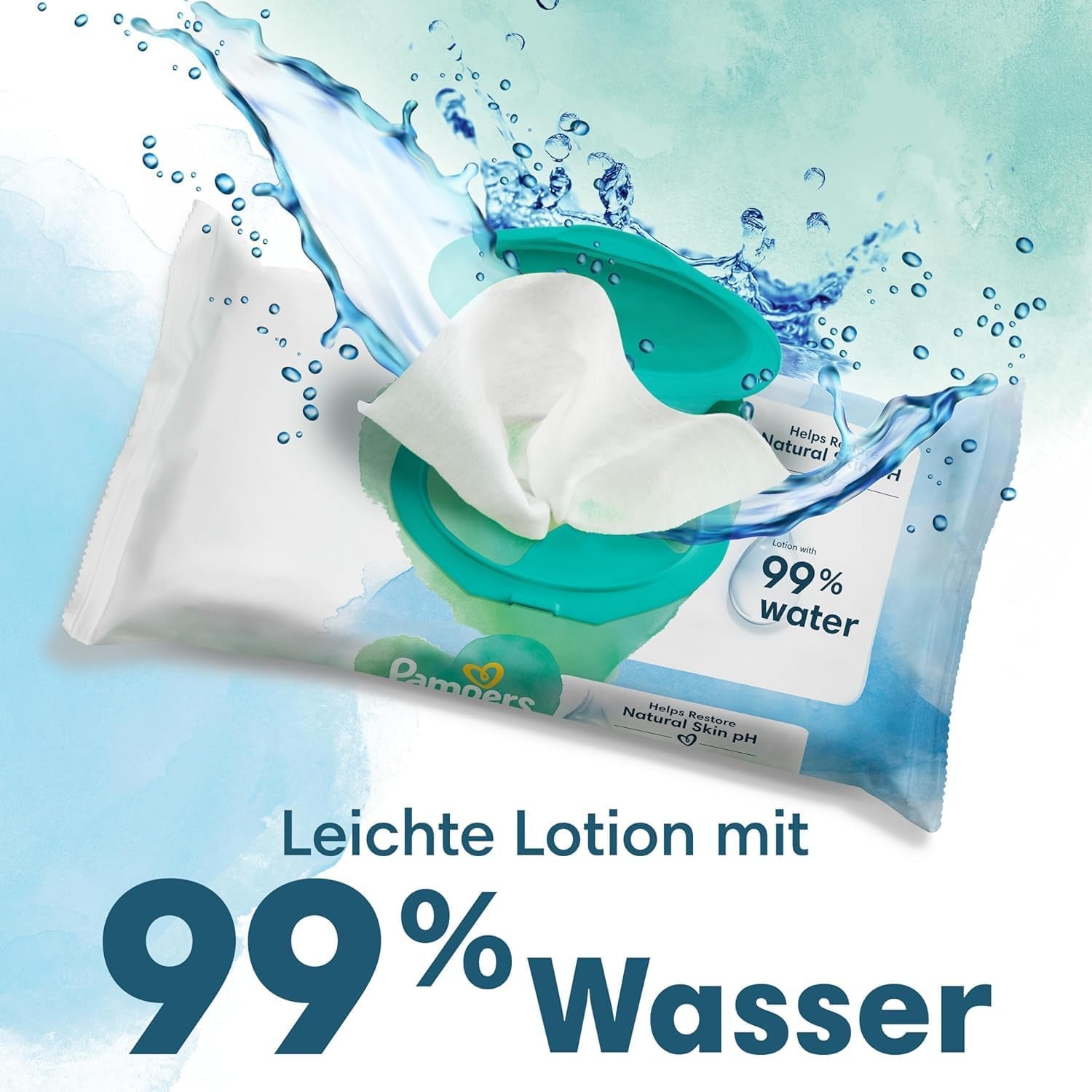 Offre groupée virtuelle : Harmony taille 1 et lingettes humides Aqua