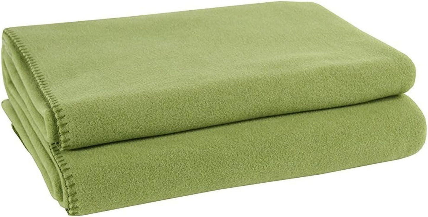 Couverture Zoeppritz en couleur: Rouge, Composée de 65% Polyester, 35% Viscose, Taille: 160X200 Cm, 103291-235-160X200 Lits et Couvertures Zoeppritz Depuis 1828 650 vert 160X200 Cm