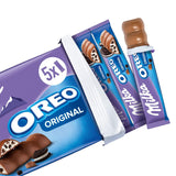 Barres Milka & OREO – Chocolat au lait alpin avec morceaux croquants de biscuits OREO à la crème de lait – 13 x 185g