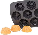 Moule pour 9 muffins Gugelhupf Original Kaiser Inspiration, 38 X 27 cm, revêtement antiadhésif Naty Shop