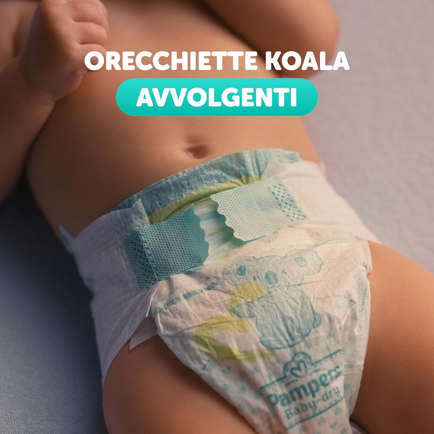 Couches Pampers Baby Dry Junior DWCT, paquet de deux, taille 5 (11-25 kg), 32 couches