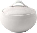Villeroy & Boch New Cottage Basic Sugar Bowl, 450 ml, hauteur : 6,5 cm, porcelaine premium, blanche