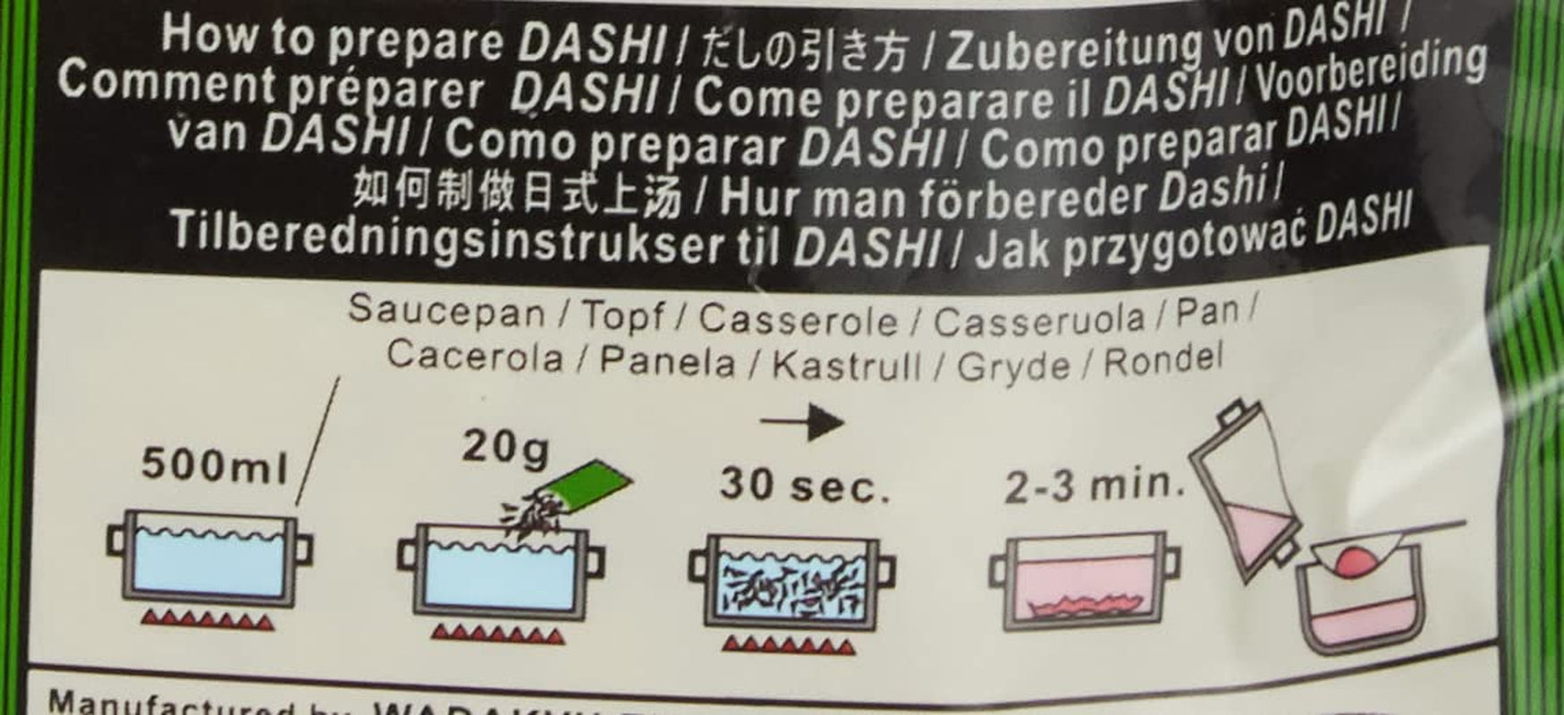 Katsuobushi Bonito Flocken – Aus 100 Prozent getrootkenem und Geräuchertem Bonito Tunfisch – Idéal pour la cuisine japonaise – 1 x 40 g