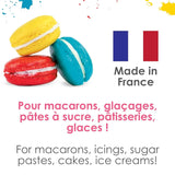 ScrapCooking, Lot de 3 colorants alimentaires en poudre - rouge, jaune, bleu, 3 x 5 grammes Naty Shop