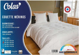 Couette COLAS NORMAND, 200 X 200 cm, coton biologique et laine Mérinos, chaude, lavable en machine à 30 °C Couettes et couettes Naty Shop