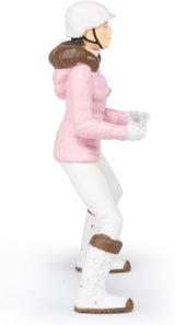 PAPO - Figurine Cheval - Rider Fashion Winter, passion de l'équitation, jouet pour enfants à partir de 3 ans. Figurines Naty Shop