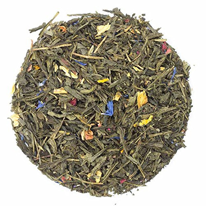 Ronnefeldt, thé vert parfumé à la mangue et aux agrumes, 100 g, paquet de 4