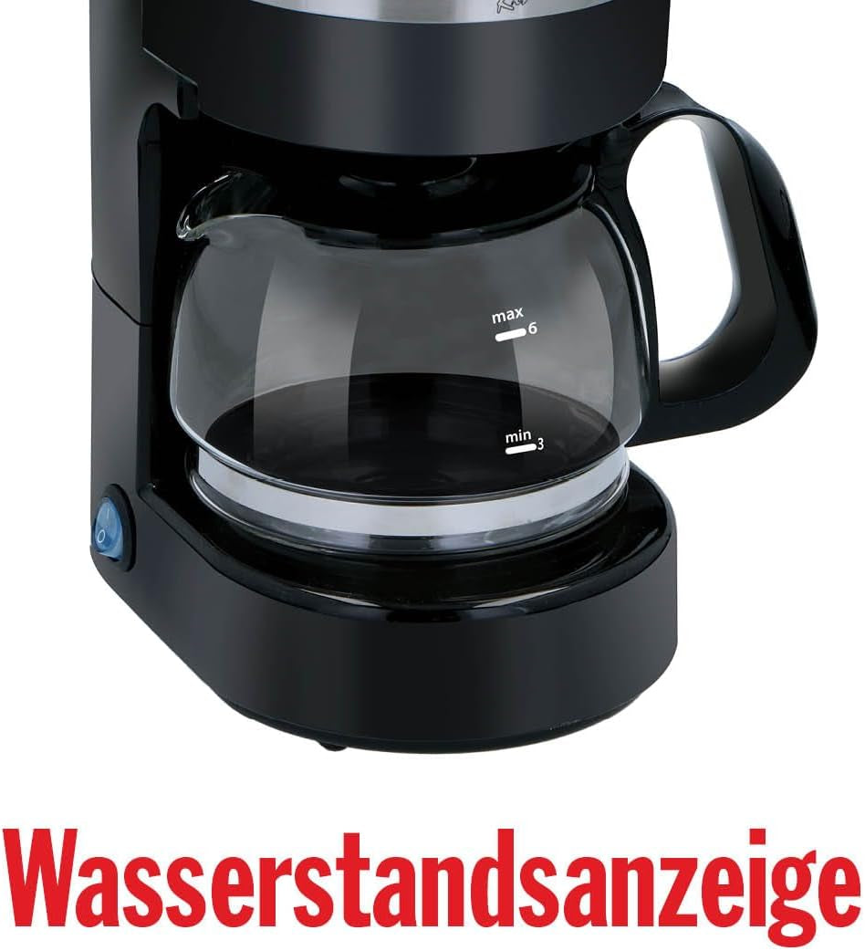 Cafetière pour camion 24 V - Cafetière pour camion - Cafetière à filtre - Cafetière pour garder au chaud - Cafetière à carafe en verre - Noir