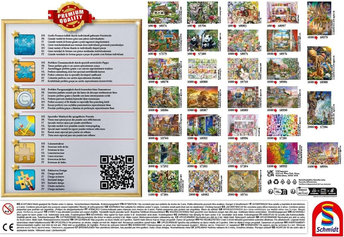 Schmidt Spiele 58390 Selfie de chien, puzzle 500 pièces Puzzle Naty Shop