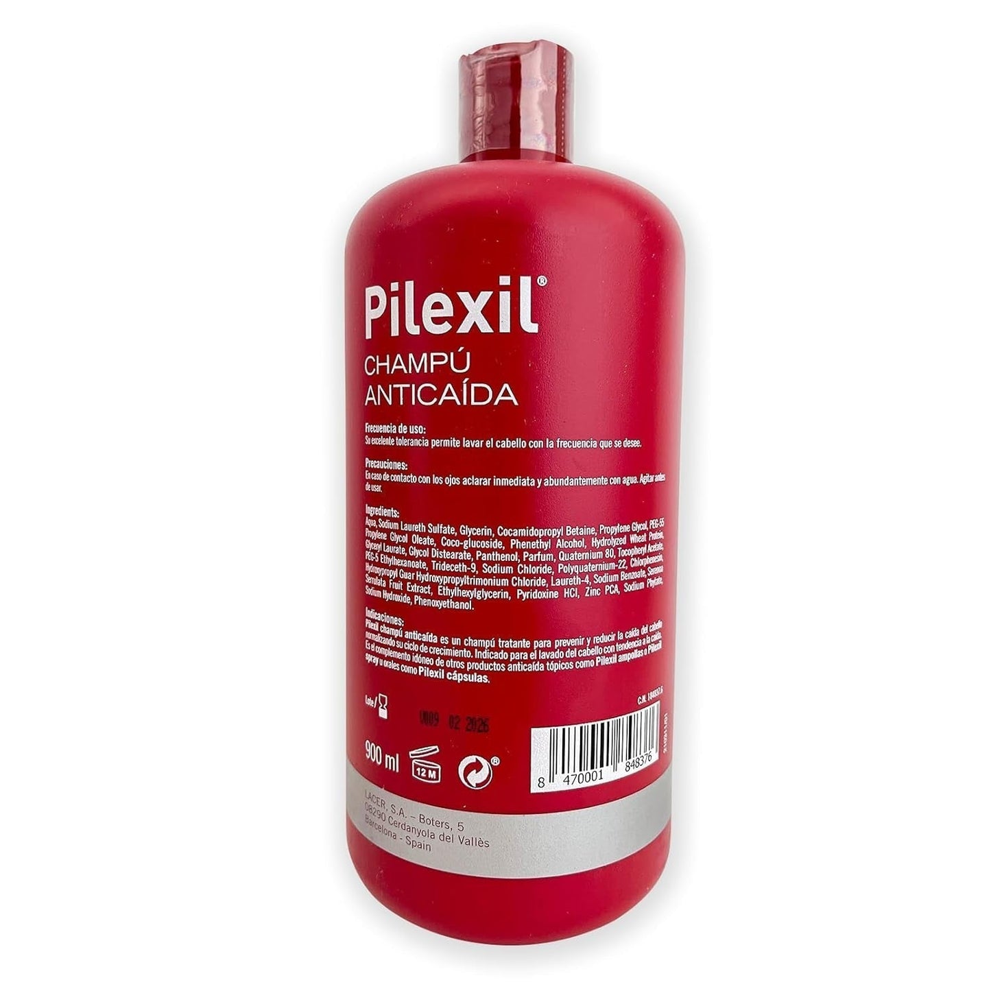 Lacer shampooing contre la chute des cheveux 900 ml Lacer soin capillaire