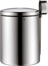 Boîte à café cuillère à café WMF Kult Cromargan en acier inoxydable avec finition mate 500 g et pot de conservation en verre de 1 litre Depot lavable au lave-vaisselle Boîtes de conservation des aliments Naty Shop