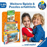 Puzzle pour enfants Ravensburger 13411 - Créatures marines sur la barrière de corail - Pourquoi ? Pourquoi? Pourquoi? Puzzle 150 pièces XXL + poster de connaissances, pour les enfants à partir de 7 ans Puzzle Naty Shop