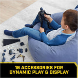 Figurine d'action DC Batman Adventures, 30 cm - Avec 16 pièces d'équipement et entièrement mobile pour des aventures passionnantes et des cascades pleines d'action, jouet pour enfants à partir de 3 ans Figurines Naty Shop