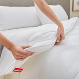 Pikolin Home - Drap personnalisable 100% coton, respirant, durable et résistant Couettes et couettes Naty Shop