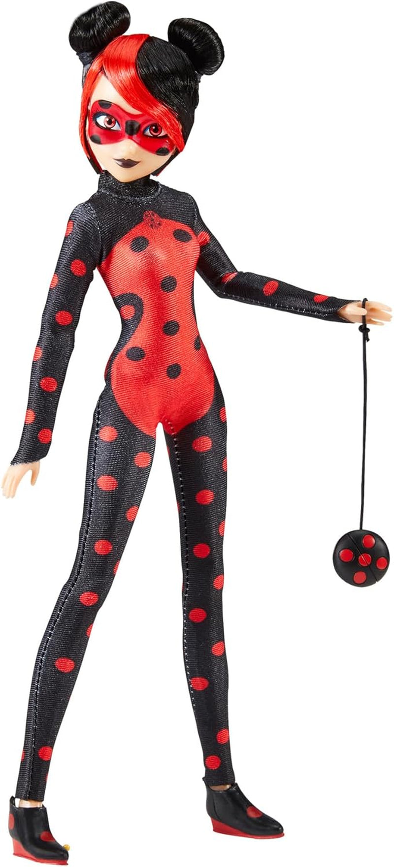 Bandai - Miraculous Ladybug - Poupée Marinette Changement de Couleur Surprise - Poupée Articulée Miraculous, 26 cm + 3 Surprises - Motif Aléatoire - P50390 Naty Shop Shadybug Dolls