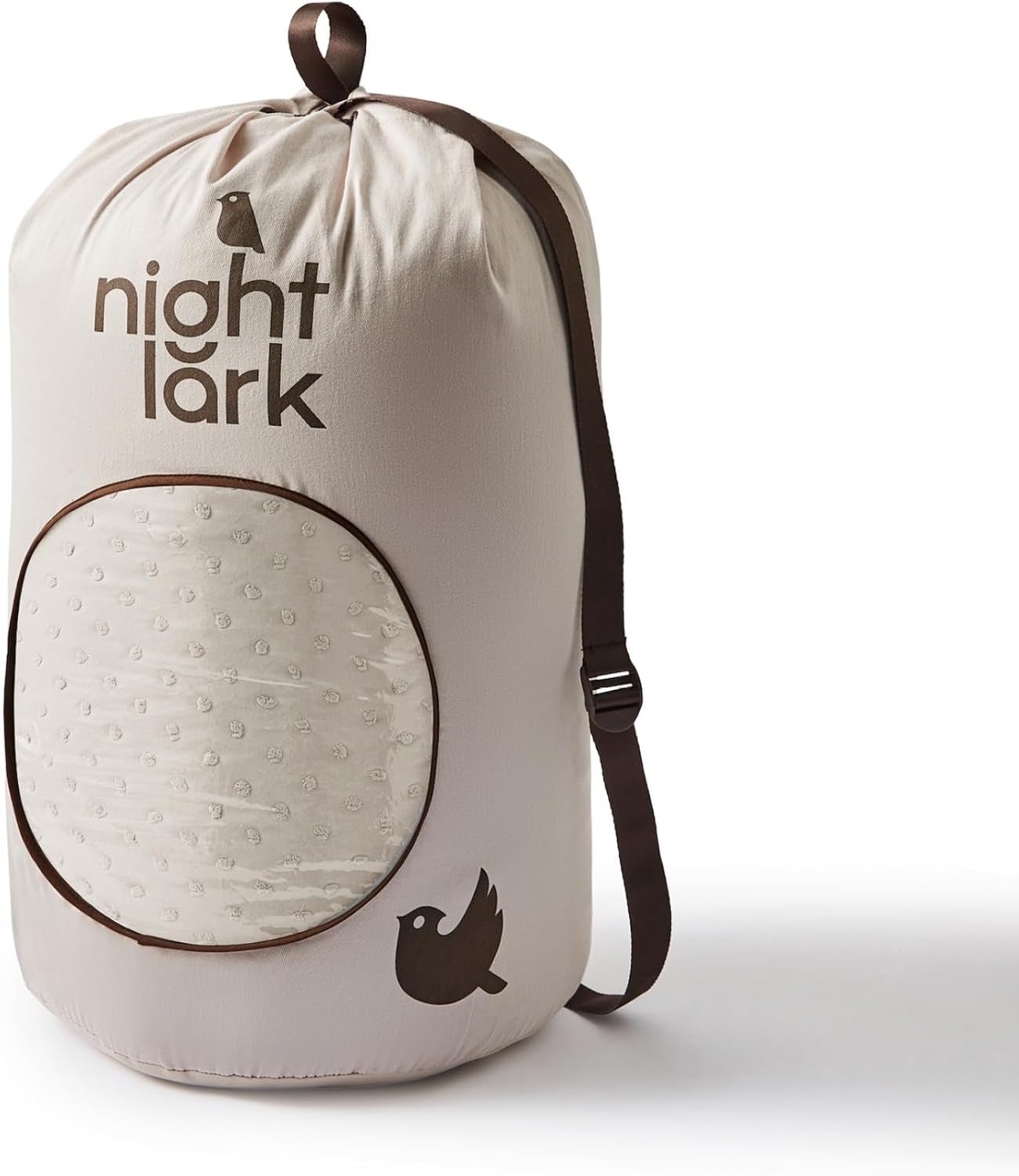 Couette Night Lark sans housse, 4,5 Tog, King Size, collection Dot touffetée, literie de luxe, hypoallergénique, lavable en machine, couettes et couettes sable chaud Naty Shop