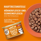 Lily's Kitchen, à base d'ingrédients naturels, délicieuses bouchées en sauce au poulet, nourriture humide pour chats adultes, boîte de 70 g