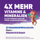 Pediasure Dragon's Power, Complément nutritionnel pour enfants à partir de 1 an, 27 vitamines et minéraux Naty Shop