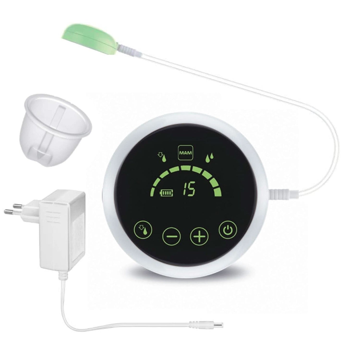 Tire-lait manuel MAM - tire-lait confortable et compact pour le lait maternel qui comprend 1 biberon anti-colique Accessoires MAM Easy Start Alimentation et allaitement Baby Naty Shop Kit de mise à niveau pour tire-lait manuel