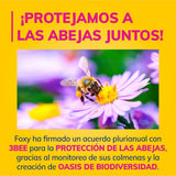 J’aime l’abeille | Papier toilette 3 épaisseurs | 48 rouleaux | 167 services au programme | Certificat Fsc | Électricité 100% renouvelable | Emballage recyclable fabriqué à partir de plastique recyclé