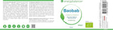 Poudre bio de Baobab - vitamine C, calcium, magnésium, potassium, 400 grammes Arômes Naty Shop