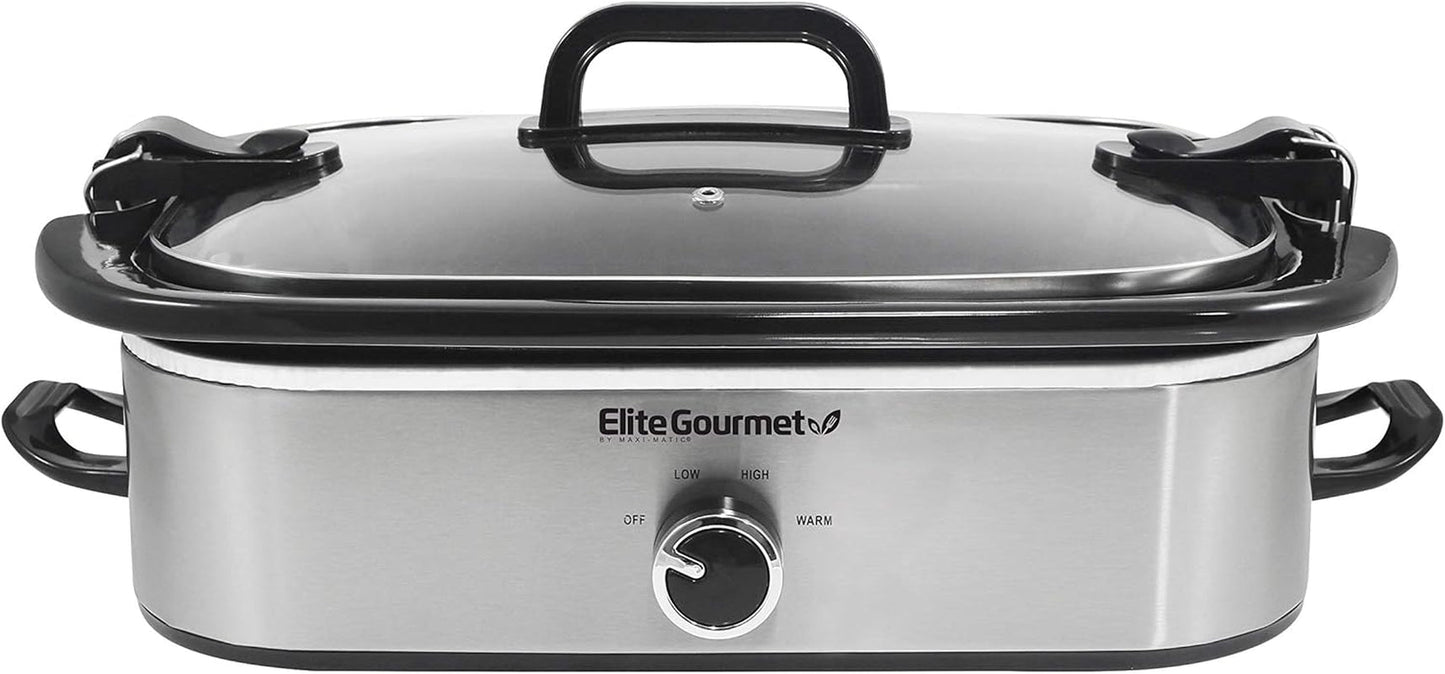 MST-5240SS Mijoteuse, 3,3 litres, Mijoteuse en acier inoxydable Naty Shop