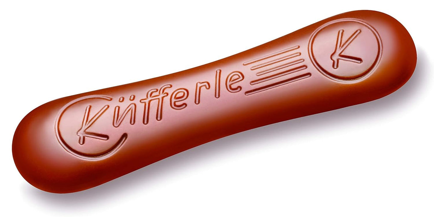 Küfferle langues de chat 10x75g multipack, chocolat au lait, 10 pièces