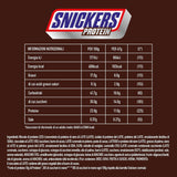 Barres protéinées Snickers au chocolat - Goût riche au caramel noisette et nougat, emballage en vrac 18x47g