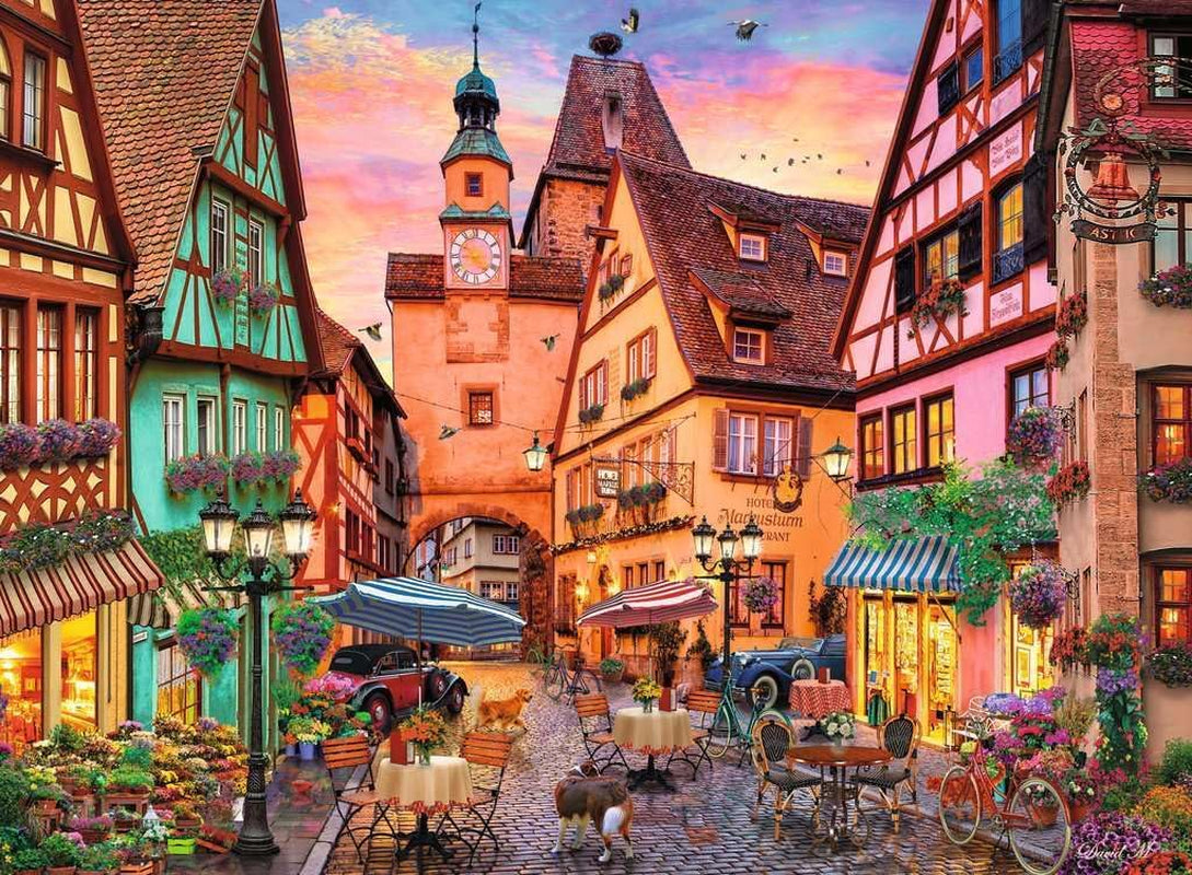 Ravensburger Puzzle 12001381 - Romance bavaroise - Puzzle de 500 pièces pour adultes à partir de 12 ans Puzzle Naty Shop