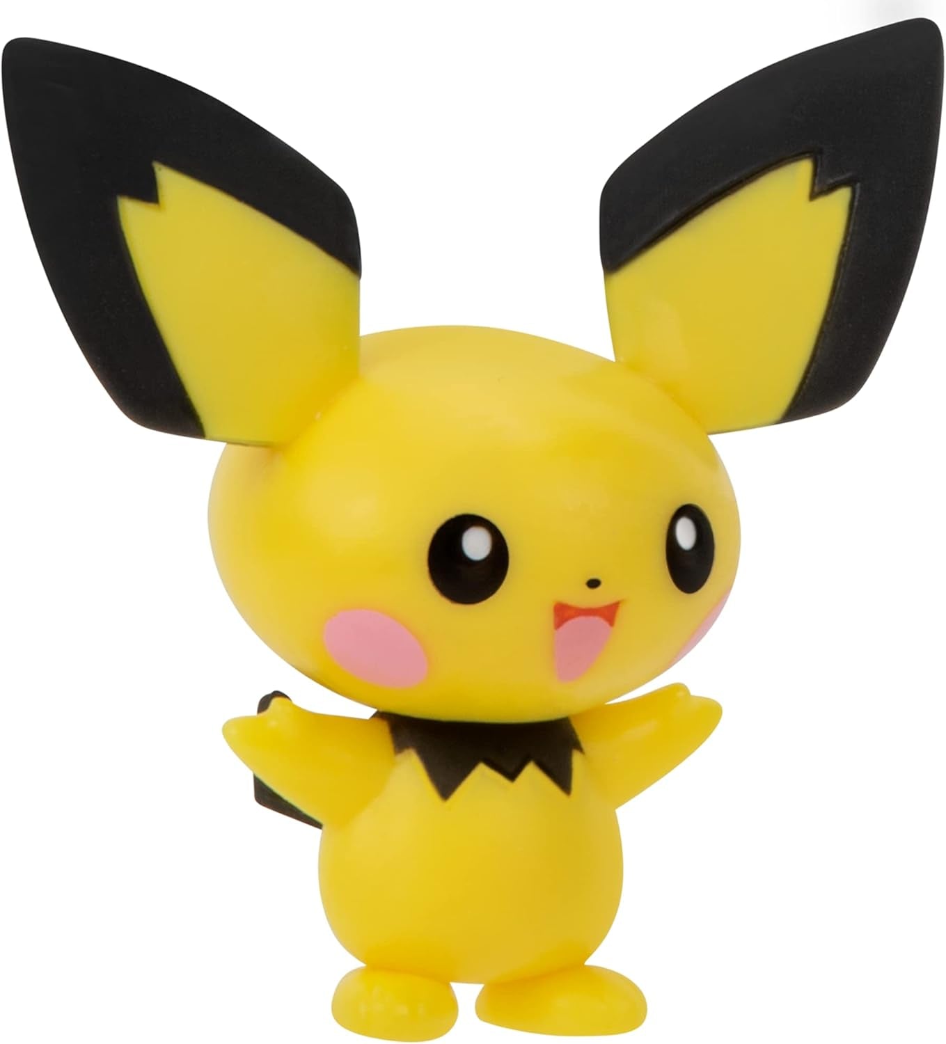 Pokémon PKW2778 Select 3-Pack avec Pichu et Pikachu et figurines de combat Raichu de 7,6 cm Evolution Multipack Style 2 Figurines d'action Naty Shop