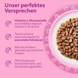 Whiskas Junior Classic Selection Nourriture humide pour chats en sauce, 48 sachets, 12 x 85 g (Pack de 4) - Nourriture humide de haute qualité pour chats en croissance, de 2 à 12 mois