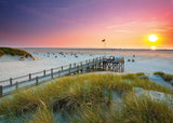 Ravensburger Puzzle 12000690 - Coucher de soleil sur Amrum - Puzzle de 1000 pièces pour adultes et enfants à partir de 14 ans, puzzle plage de la mer du Nord Puzzle Naty Shop Nouveau design