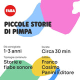 Figurine sonore - Petites histoires de Pimpa - Histoires et contes sonores pour garçons et filles 1-3 ans - Audible avec histoires et +, jeu éducatif version italienne Bebe Toys Naty Shop