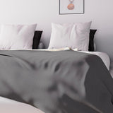 Soleil D'Ocre Adele, Housse Zigzag, Jeté du canapé, Polycoton, Gris, 220 X 240 Cm Couettes et couettes Naty Shop