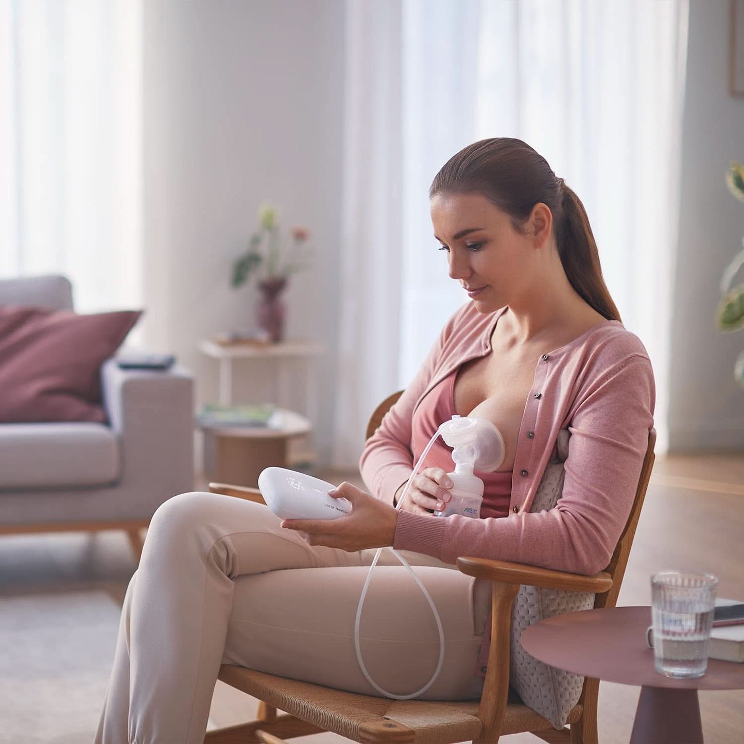 Tire-lait électronique individuel Philips Avent - avec technologie Natural Motion, coussin en silicone confortable Accessoires Alimentation et Allaitement Bebe Naty Shop