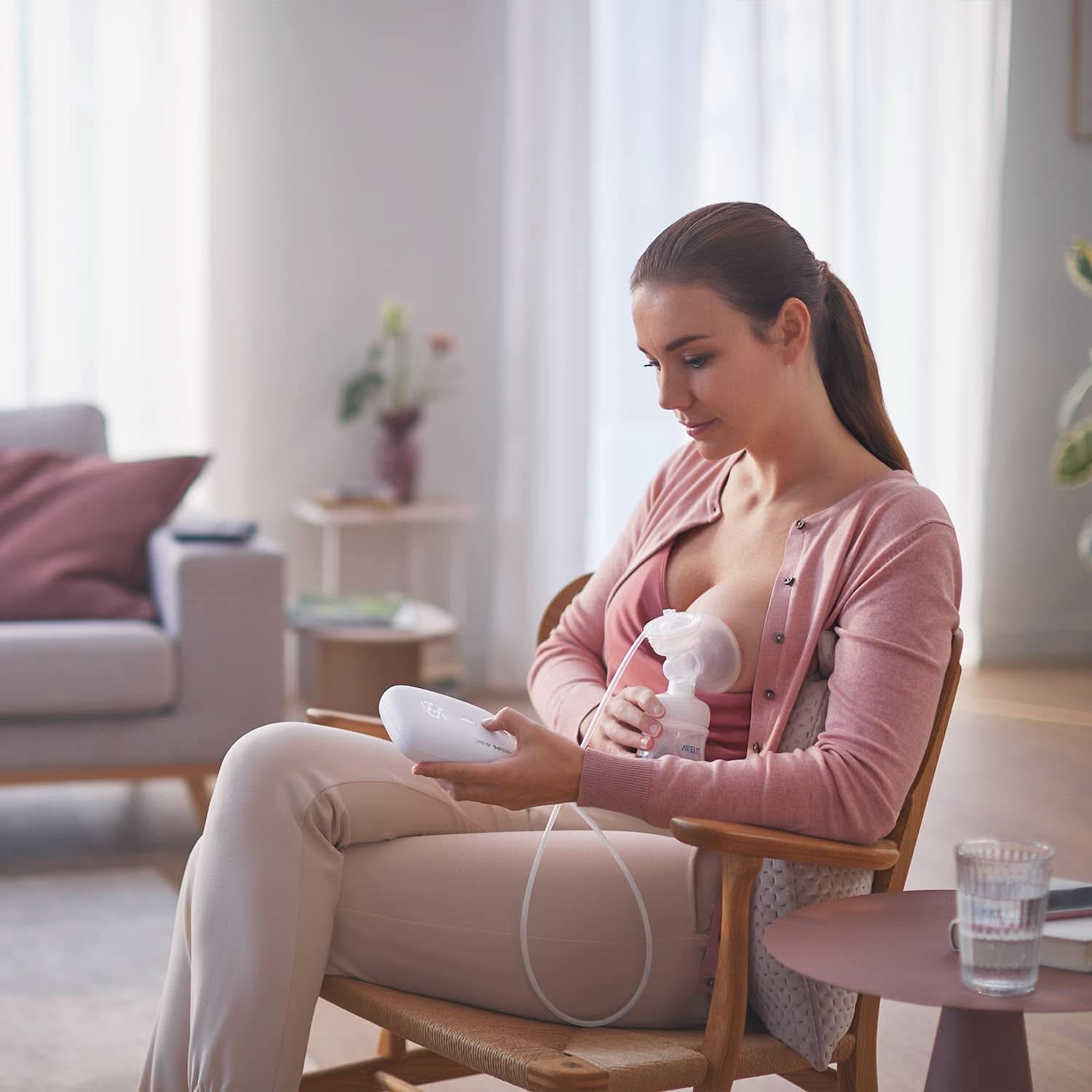 Tire-lait électronique individuel Philips Avent - avec technologie Natural Motion, coussin en silicone confortable Accessoires Alimentation et Allaitement Bebe Naty Shop
