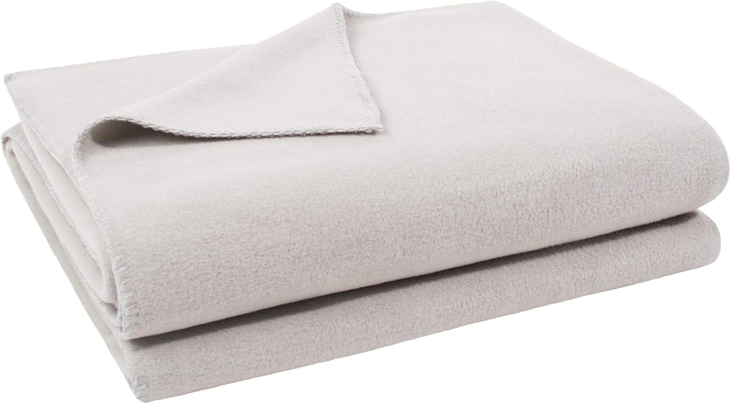 Zoeppritz Decke in Der Farbe: Rot, Aus 65% Polyester, 35% Viscose Hergestellt, Größe: 160X200 Cm, 103291-235-160X200