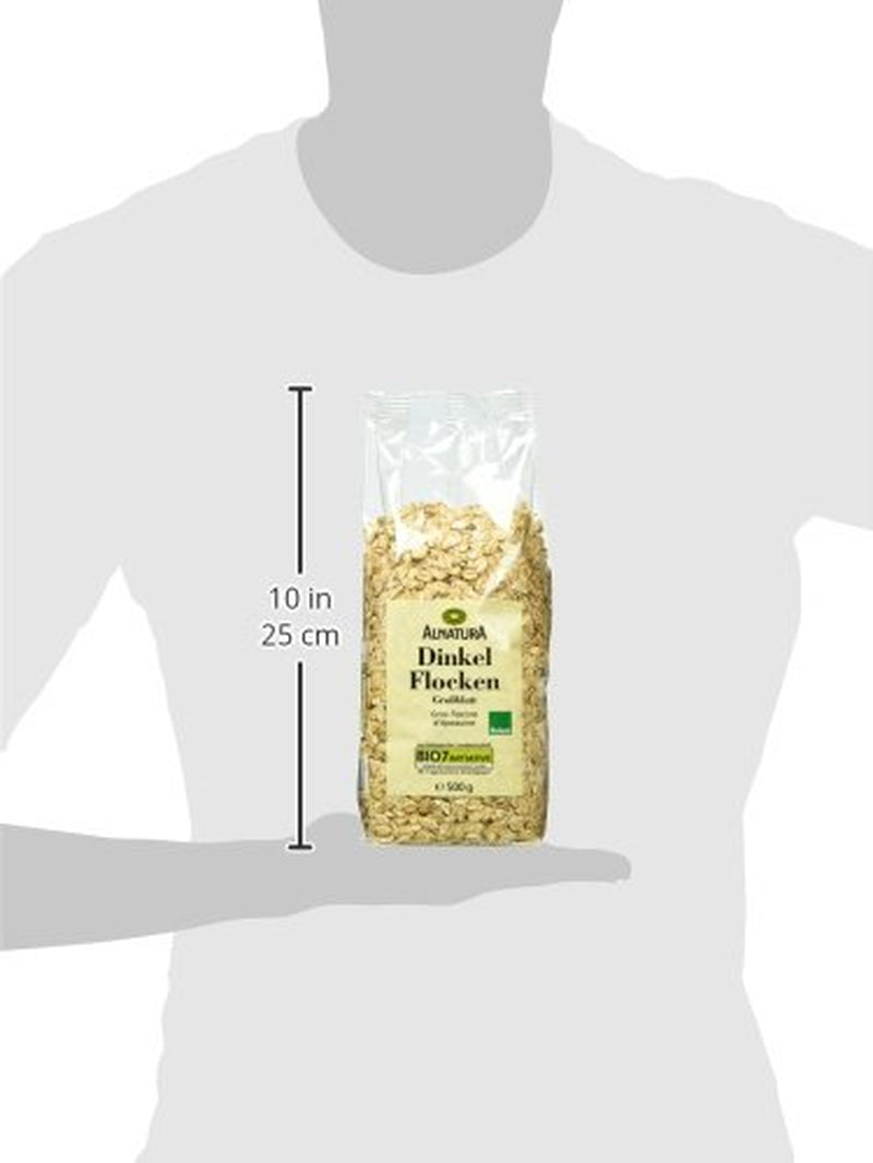 Flocons d'épeautre bio aux gros flocons, 500g