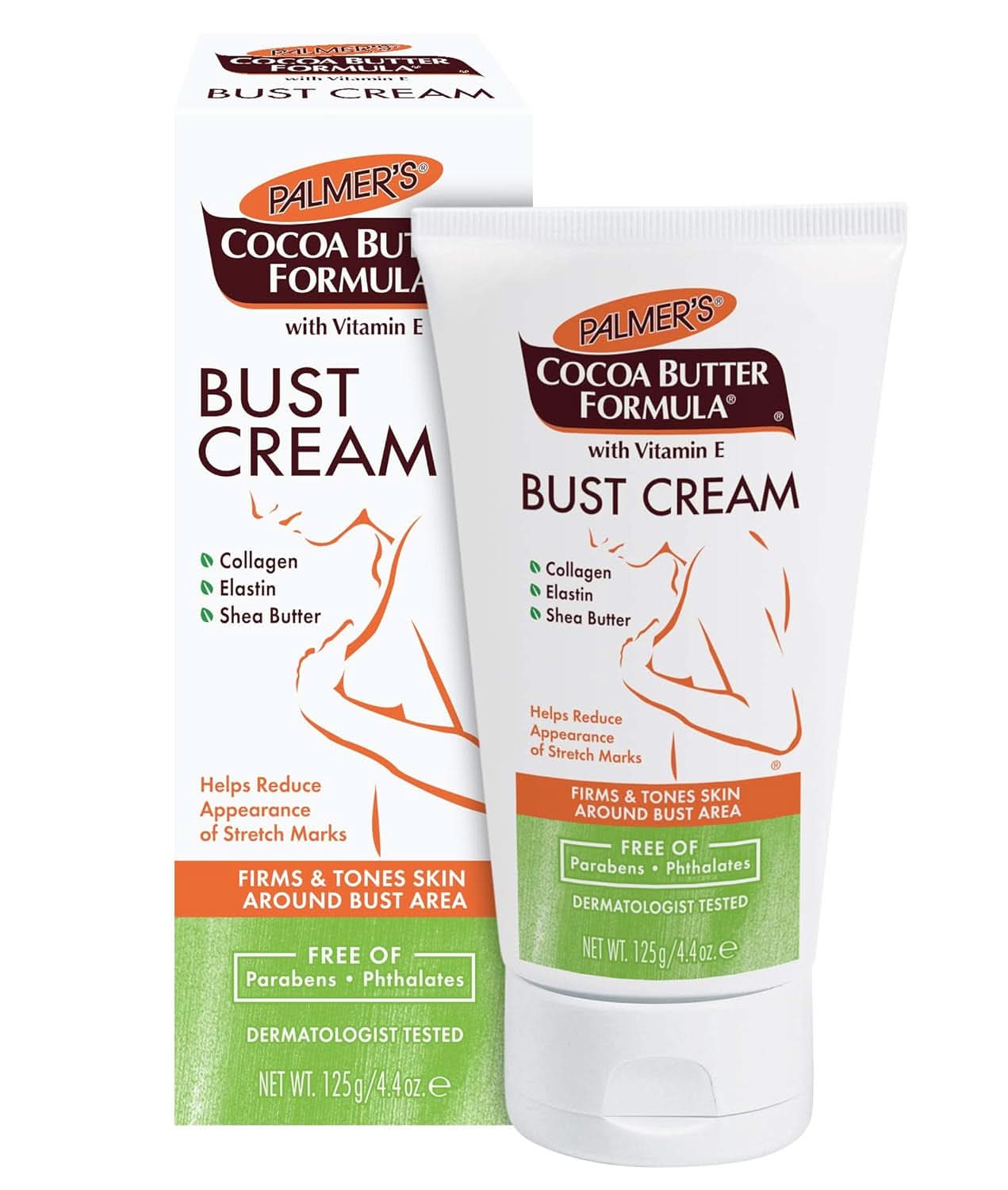 Palmer's Pregnancy Cocoa Butter, crème pour restaurer le buste après l'accouchement Cosmétique et Beauté Naty Shop 3 pièces