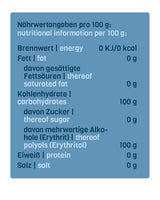 Nosugarsugar Erythrit Puder Streudose - Puderzuckerersatz Kalorienfrei, 19Er Pack (19 X 250 G) Édulcorants Naty Shop
