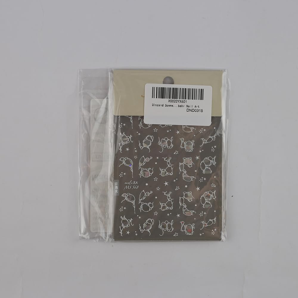 Autocollants pour ongles pailletés Vagues d'eau d'été Nail Art étoilé Fantaisie Vagues d'eau de mer Dessins d'ongles Autocollants pour ongles Vagues d'eau de mer Accessoires pour ongles Nail Art