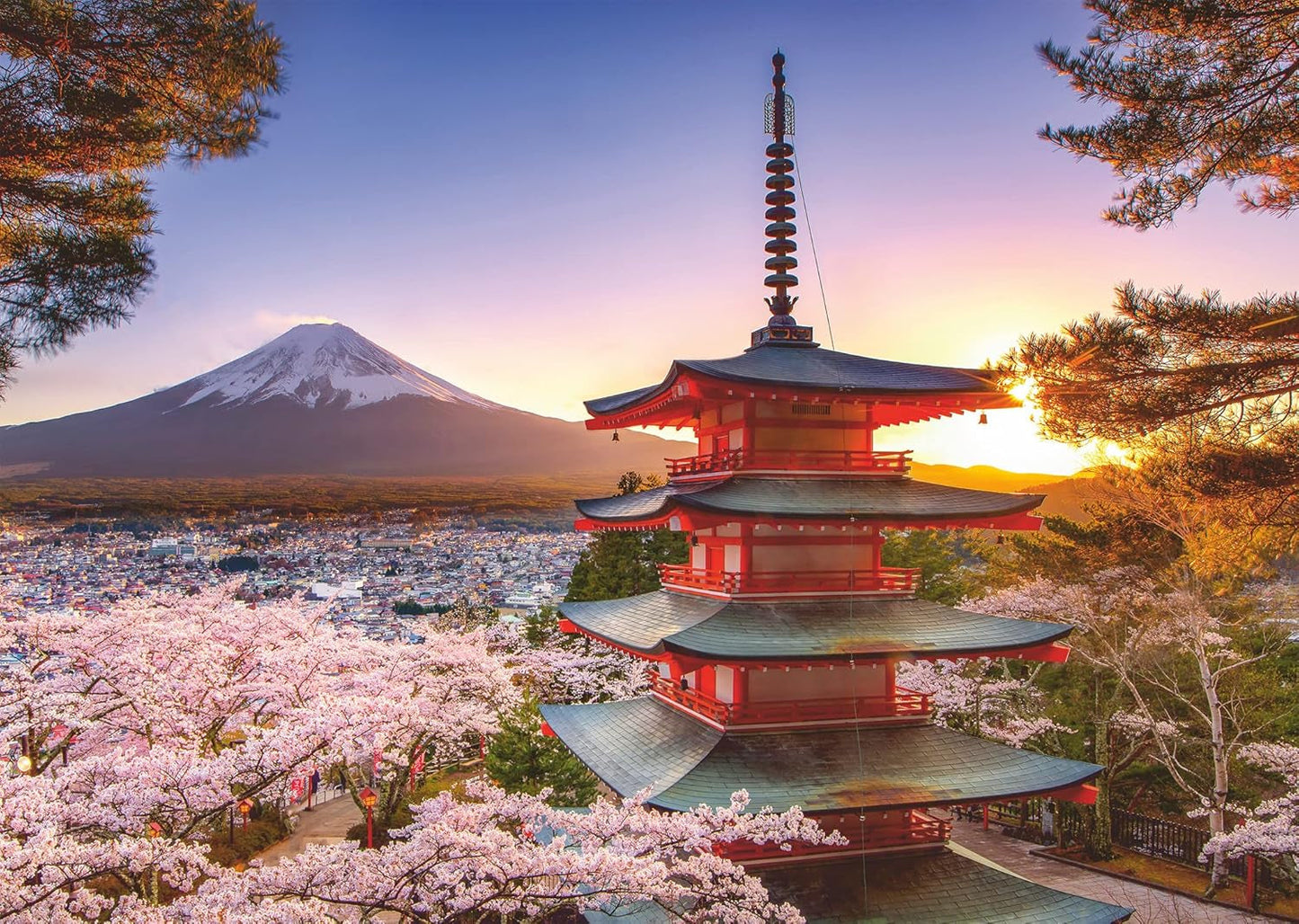 Ravensburger Puzzle 12000582 - Fleurs de cerisier au Japon - Puzzle 1000 pièces pour adultes et enfants de plus de 14 ans, Puzzle Naty Shop Ancienne version