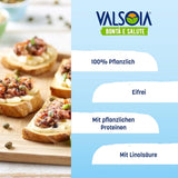 Mayonnaise végétale au soja sans œufs, idéale pour les végétaliens et végétariens, polyvalente en cuisine, 4 x 150 ml