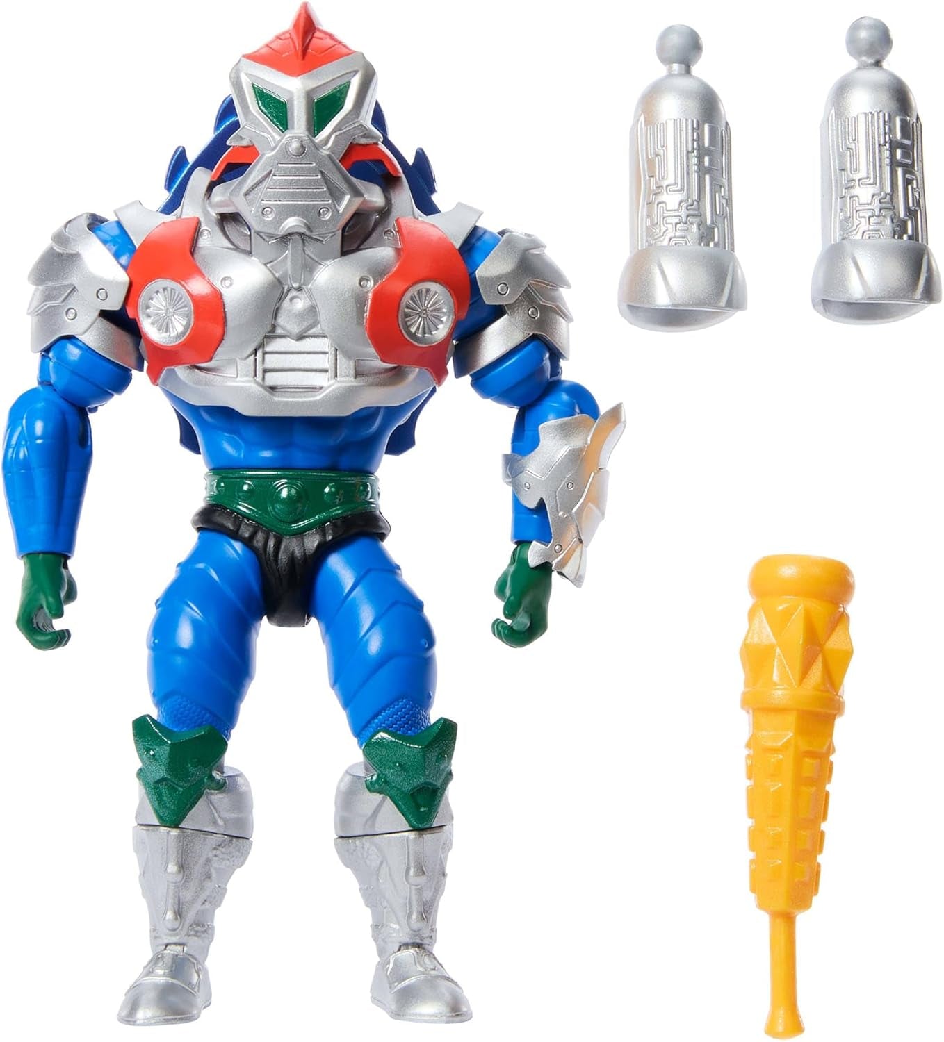 Masters of the Universe Origins Turtles of Grayskull Mekaneck Reptile Wars Figurine mobile, Teenage Mutant Ninja et MOTU Crossover Hero Toy, JBN00, [Multicolore] Figurines d'action Naty Shop Titre par défaut