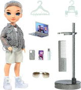 Poupée Rainbow High Fashion - Aidan Russell - Poupée Purple Boy - Tenue à la mode et plus de 10 accessoires de jeu colorés - Pour collectionneurs et enfants de 4 à 12 ans