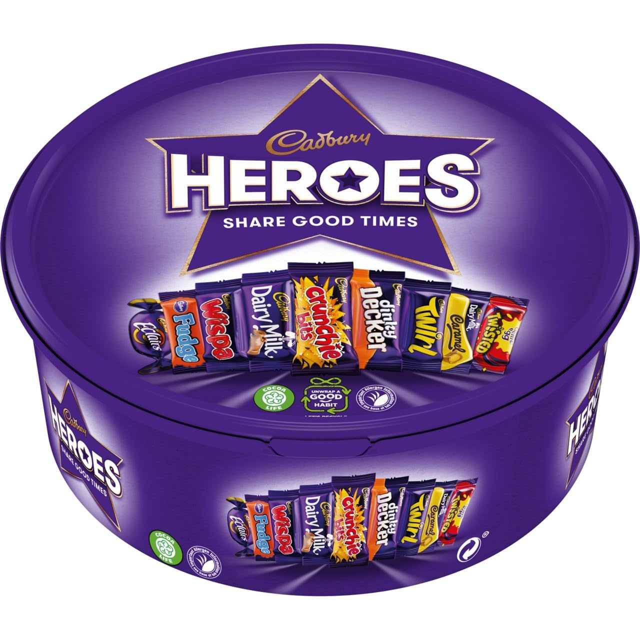 Boite de chocolat Héros 550g